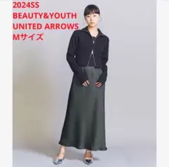 未使用＊BEAUTY&YOUTH UNITED ARROWSサテンスカートmn1