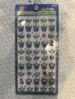 【正規品】トイ・ストーリー グリーンメンボンボンドロップシールmini