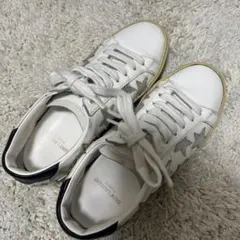 SAINT LAURENT PARIS スター柄 レザースニーカーのサムネイル