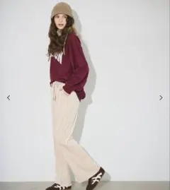 coca コカ ベロアパンツ ボトムス