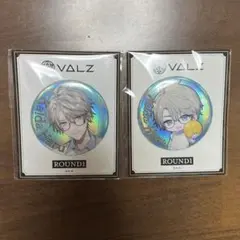 にじさんじ ラウンドワン 甲斐田晴 VΔLZ 缶バッジ