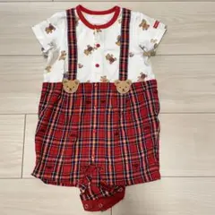 ミキハウス♡半袖ロンパース 80 女の子