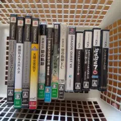 DS、PS、PS2 ゲームソフト、13本セット