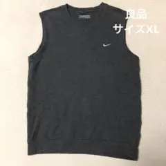 NIKE GOLF ナイキ ゴルフ コットン ベスト ゴルフウェア　刺繍ロゴ