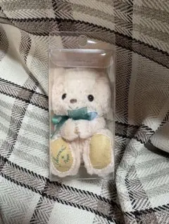 くま ぬいぐるみキーホルダー(カラビナ付き)