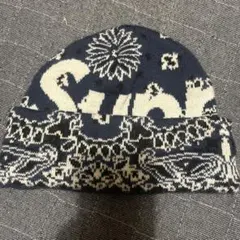 SupremeBandana Big Logo Beanie