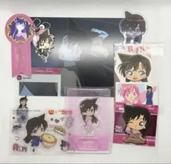 名探偵コナン　毛利蘭　アクリルスタンド　ステッカー　ポストカード　しおり