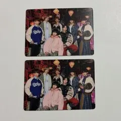 なにわ男子 HARDWORK 特典 トレカ EDITION1 集合2枚セット