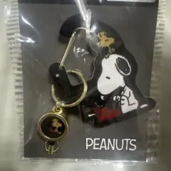 スヌーピー キーホルダー　リール付き