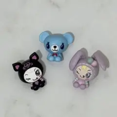 ナルミヤキャラクターズ ちびコレフィギュア 3個