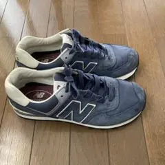 New Balance ネイビー スニーカー　ML574