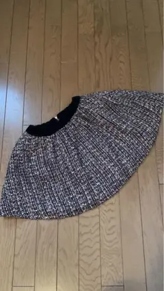 ラメツイードスカート ツイードスカート ミニスカート ダズリン ラメスカート