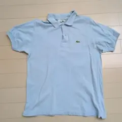 Lacosteポロシャツ サイズ4 ライトブルー　MADEinFrance