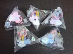 ディズニー ちょっもっさ じゃらじゃら チャーム ミッキー ミニー 5点セット