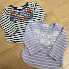 WILL MERY 長袖カットソー 2枚セット サイズ80cm