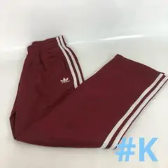 adidas アディダス オリジナルス トラックパンツ レッド Mサイズ