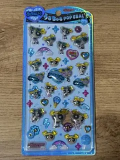 【正規品】パワパフ バブルス うるちゅるポップシール　ボンボンドロップシール