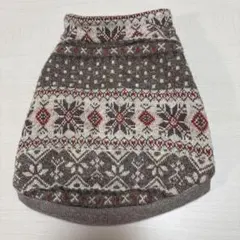 ノルディック柄フリース犬服