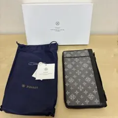 【新品未使用】russet 長財布 グレー模様 箱・保存袋付きのサムネイル