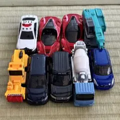 トミカ ミニカー 9台セット 中古品