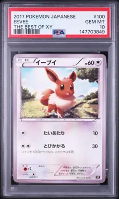 ☆PSA10☆【イーブイ/プロモ/ポケモンカードジム】EEVEE 163/S-P