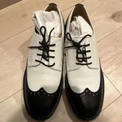 agnès b. オックスフォードシューズ 24cm ホワイト/ブラックのサムネイル
