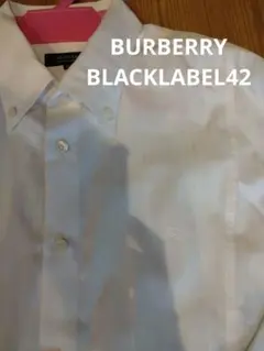 胸ポケなし BURBERRYBLACKレーベル42 長袖シャツ
