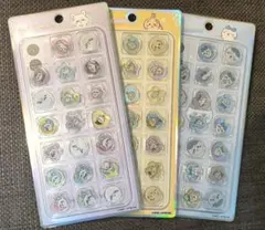 新品未開封★ちいかわ☆キラコロおはじきシール 3種セット モモンガうさぎハチワレ