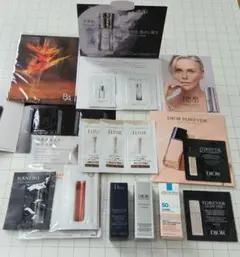 DIOR　DECORTE　ラロッシュポゼ　ポーラ他サンプルセット