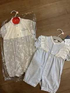 Cottoli バースデイプラス　半袖　カバーオール　ロンパース まとめ売り