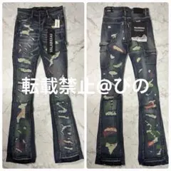 VALABASAS バラバサス フレアデニム ダークブルー 29 新品 - メルカリ