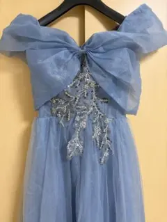 goguriko様専用⭐︎新品 ジュネビビアン ロングドレス スカイブルー