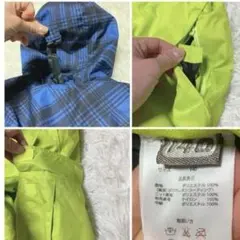 子ども用スキーウェア 防水素材 チェック柄のサムネイル