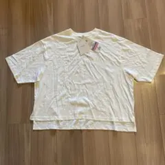 新品タグ付き！しまむらクロッシー mysa ロゴTシャツ