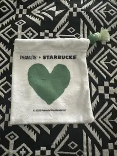 PEANUTS + STARBUCKS コラボ巾着袋