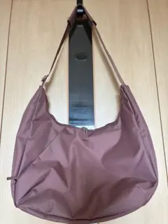 無印良品MUJI撥水2WAYワンショルダーバッグダーク　モカブラウンのサムネイル