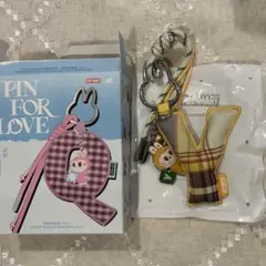 ラブブ LABUBU PIN FOR LOVE ポップマート ペンダント 【Y】