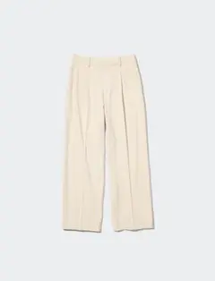 UNIQLO　ユニクロ　タックワイドパンツ　30 NATURAL　ベージュ