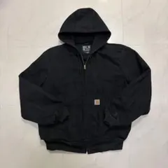 カーハート ダック生地 アクティブジャケット　ブラック　USA製　生産終了モデル