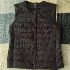 ☻*〜様 UNIQLO ULTRA LIGHT DOWN ブラック ベスト