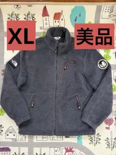 ノースフェイス　リモフリース　グレー　XL 超美品！　モコモコ　ボアフリース