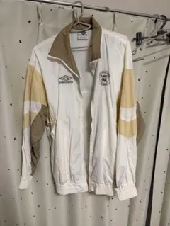 UMBROコラボ ホワイト ベージュ ジャンパー