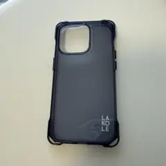 LAKOLE iPhone14Pro用ケース クリアブラックのサムネイル