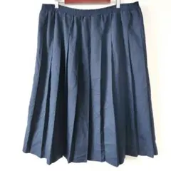 USA製 カレッサ ヴィンテージ スカート プリーツ 紺 XL ビッグサイズ