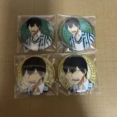 弱虫ペダル 荒北靖友 缶バッジ 4点セット