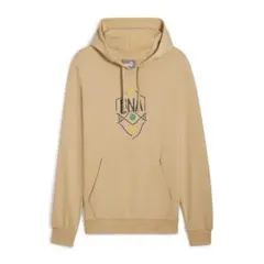 PUMA フード付きベージュジャージ