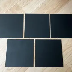 チョークアート用ブラックボード パネル 5枚セット　15×15 2.5mmのサムネイル