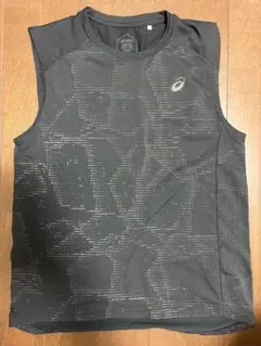 asics ノースリーブ トレーニングウェア ブラック M