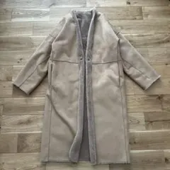 RADIATE ムートン風ロングコート　リバーシブル