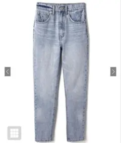 GRL cu157a ハイウエストテーパードデニムパンツ